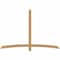 Ekena Millwork Bellingham Timber Gable Bracket, Western Red Cedar, 84"W x 56"H x 3 1/2"D x 3 1/2"F, 16/12 Pitch GBW084X56X0404BEL00SWR - alternate 1